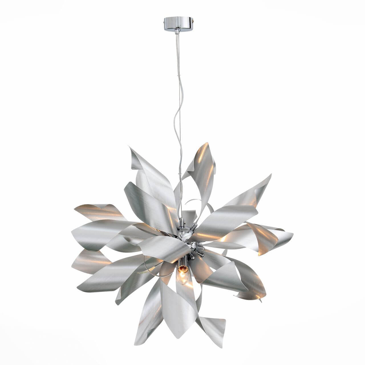 

Подвесная люстра ST Luce Spiraglio SL453.003.06E, Серебро, SL453.003.06E Spiraglio