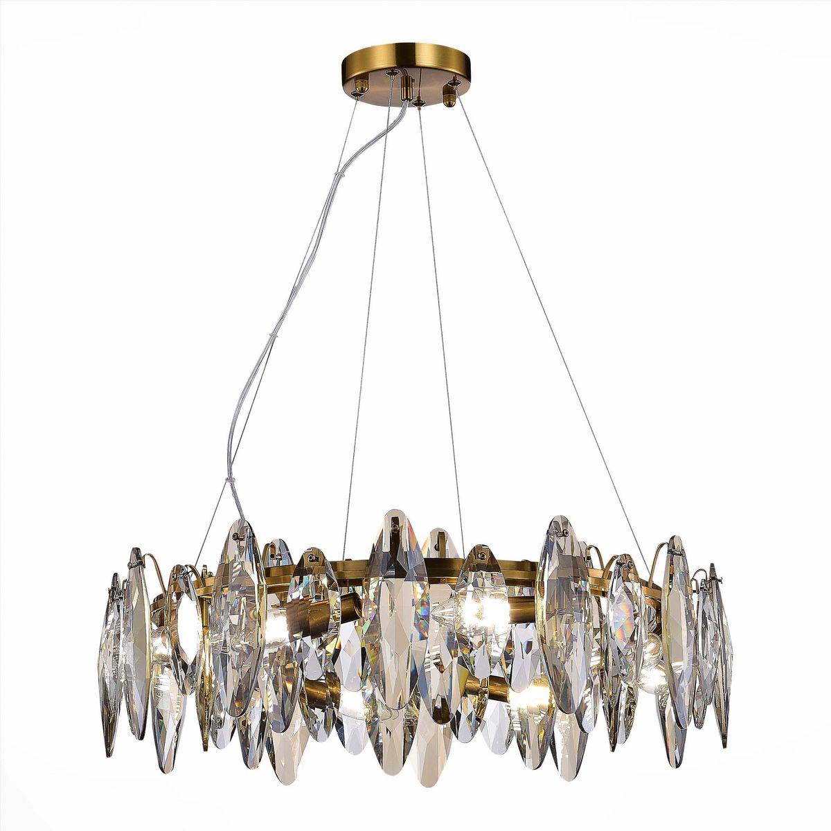 

Подвесная люстра ST Luce Ancona SL1227.303.08, Латунь, SL1227.303.08 Ancona