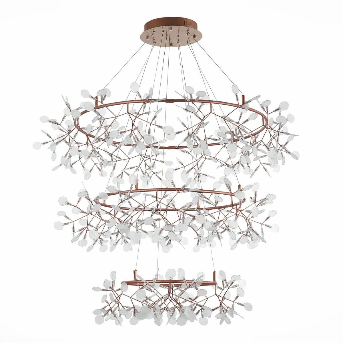 

Подвесная светодиодная люстра ST Luce Rafina SL379.203.486, Белый, SL379.203.486 Rafina