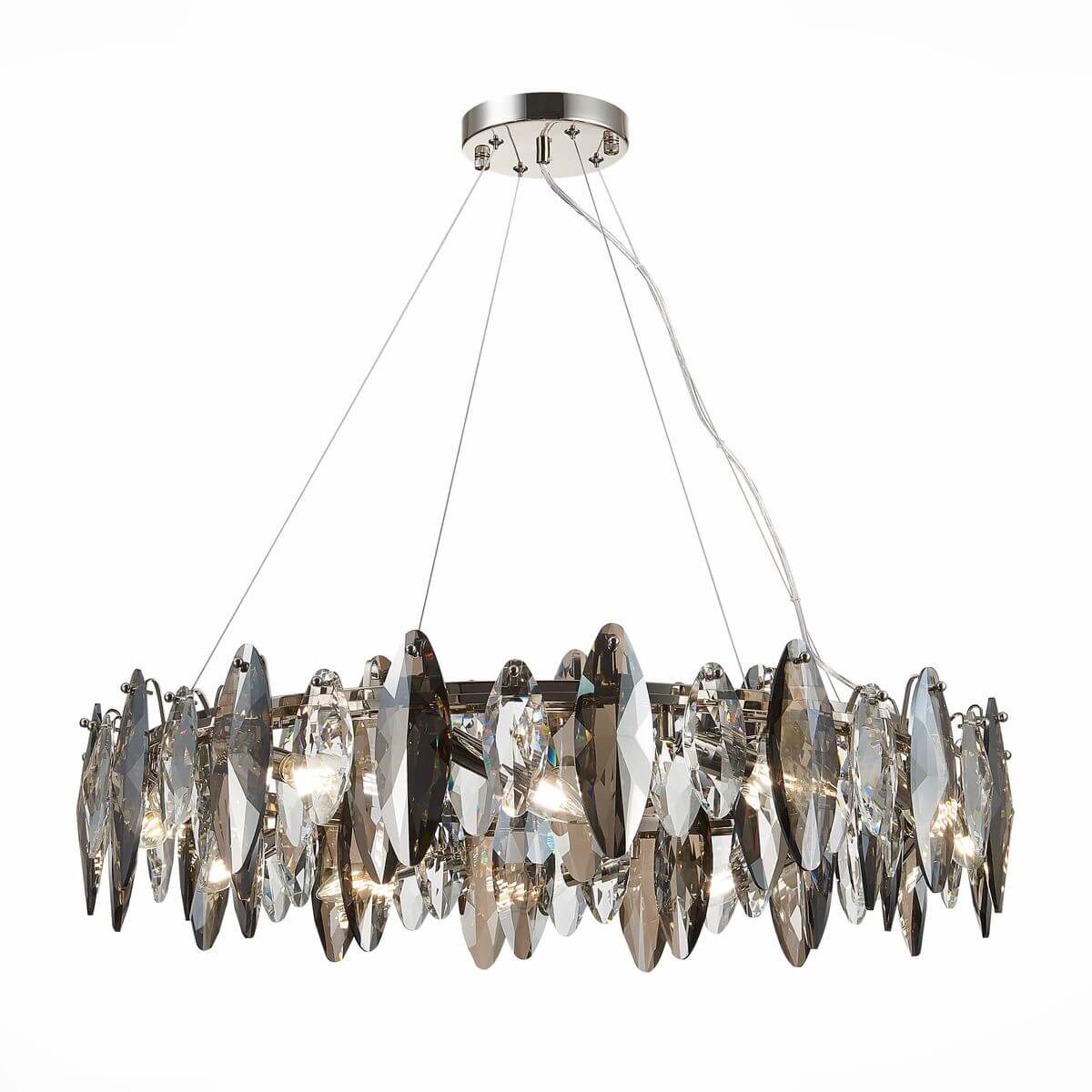 

Подвесная люстра ST Luce Ancona SL1227.103.12, Никель, SL1227.103.12 Ancona
