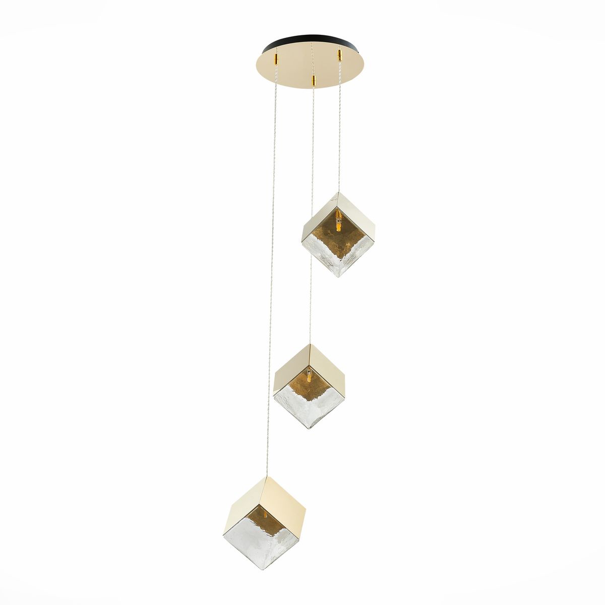 

Подвесная люстра ST Luce Riello SL1182.203.03, Золотой, SL1182.203.03 Riello