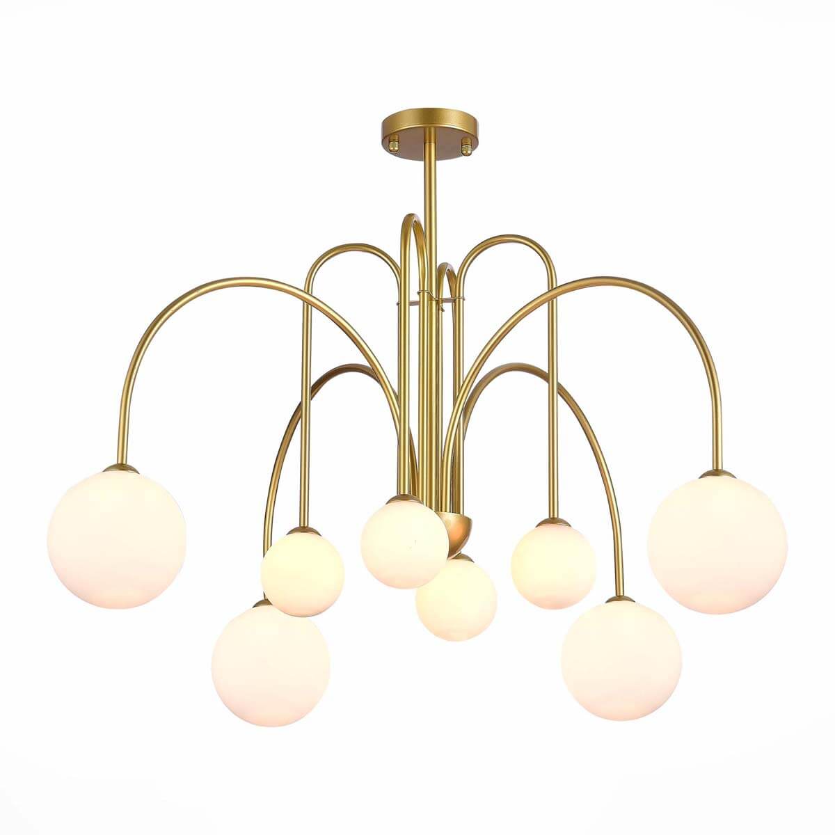 

Подвесная люстра ST Luce Jineto SL1204.202.08, Золотой, SL1204.202.08 Jineto