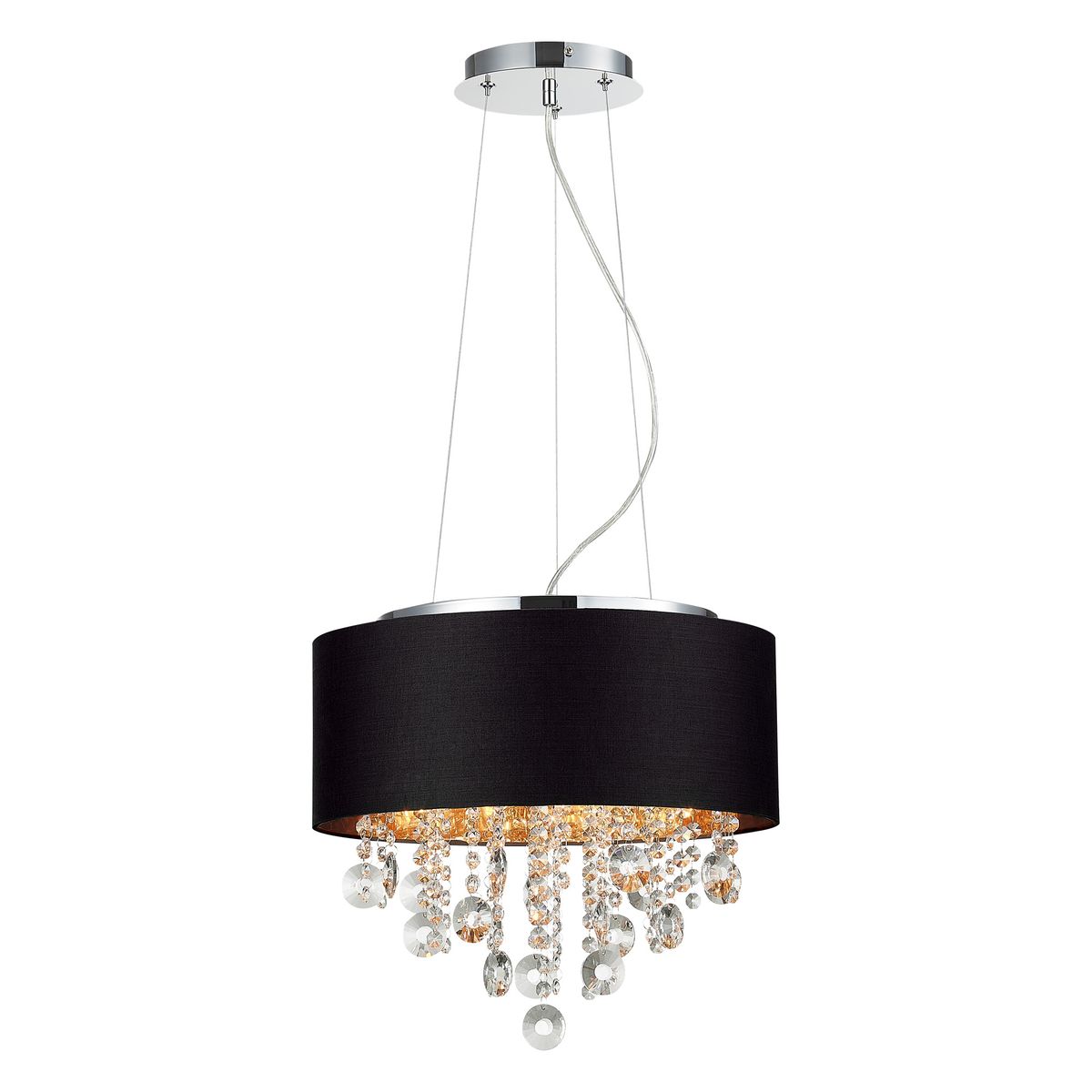 

Подвесная люстра ST Luce Lacchia SL1350.403.04, Черный, SL1350.403.04 Lacchia