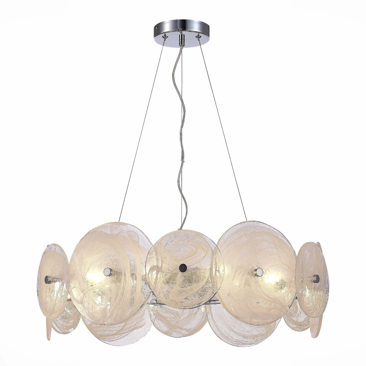 

Подвесная люстра ST Luce ELSA SL1658.103.12, Хром, SL1658.103.12 ELSA