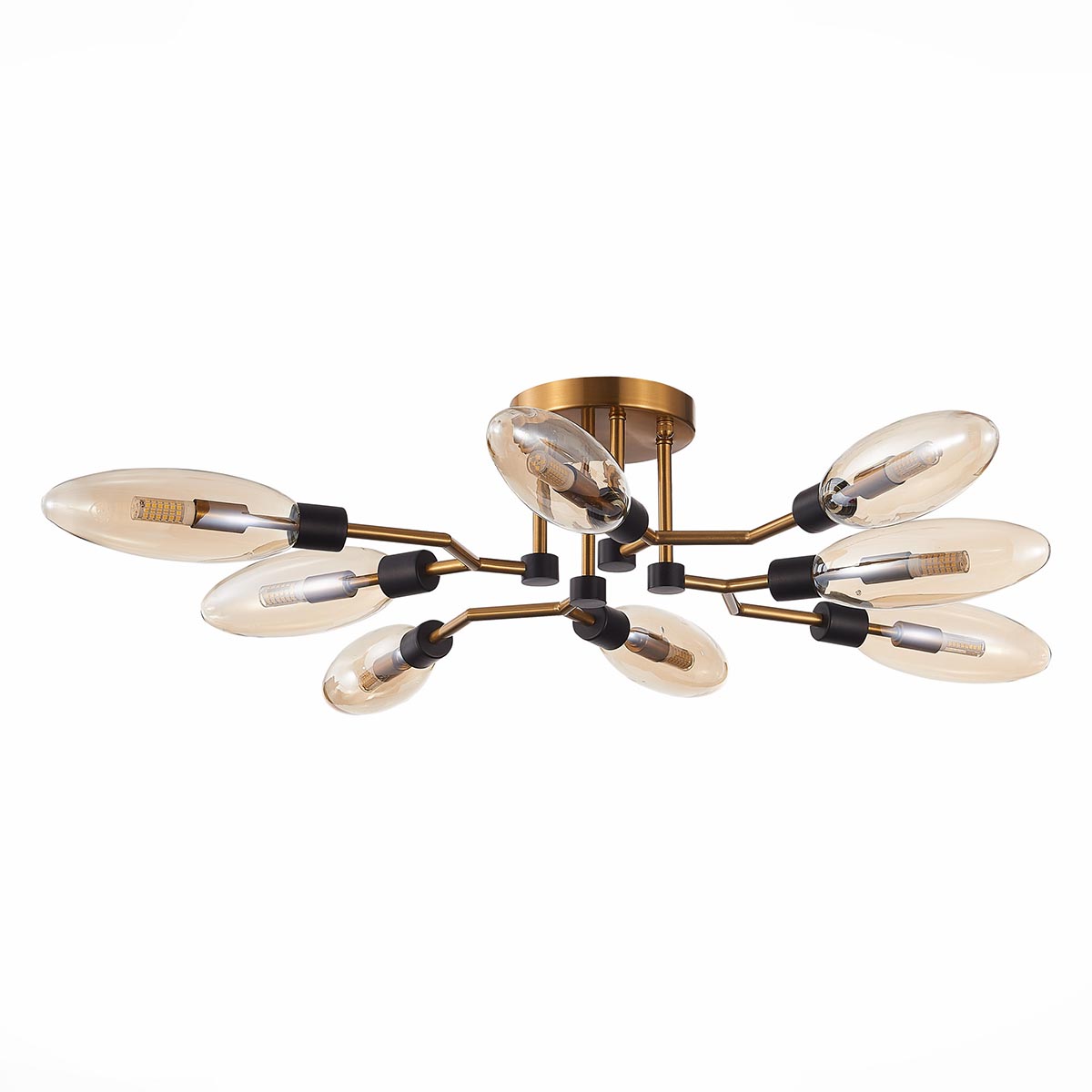 

Потолочная люстра ST Luce Desima SL1174.302.08, Янтарный, SL1174.302.08 Desima
