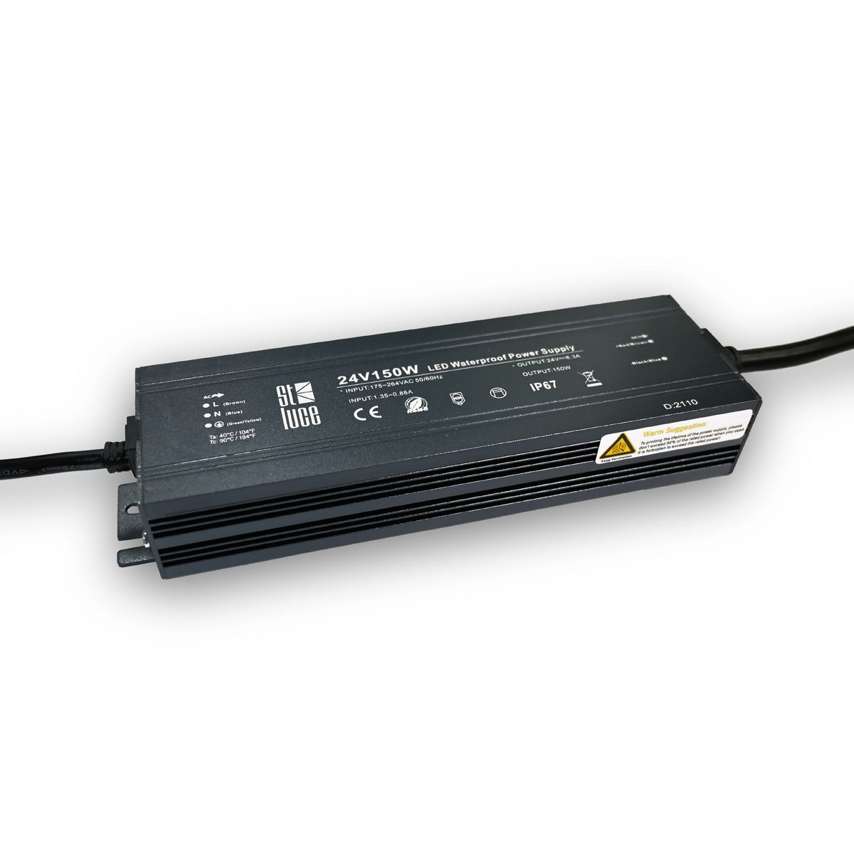 Блоки питания Блок питания ST Luce 24V 150W IP67 6,3A ST014.024.150