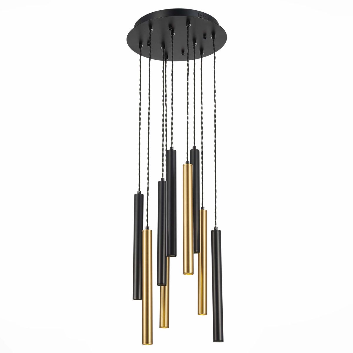 

Подвесная светодиодная люстра ST Luce ST153.443.27, Черный, ST153.443.27 ST153