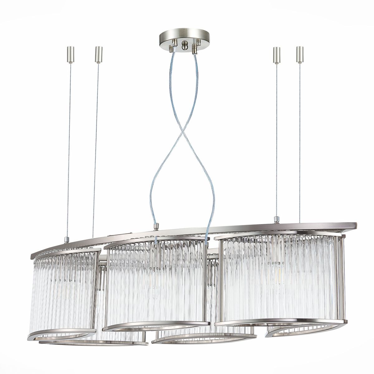 

Подвесная люстра ST Luce Velletri SL1627.103.06, Хром, SL1627.103.06 Velletri