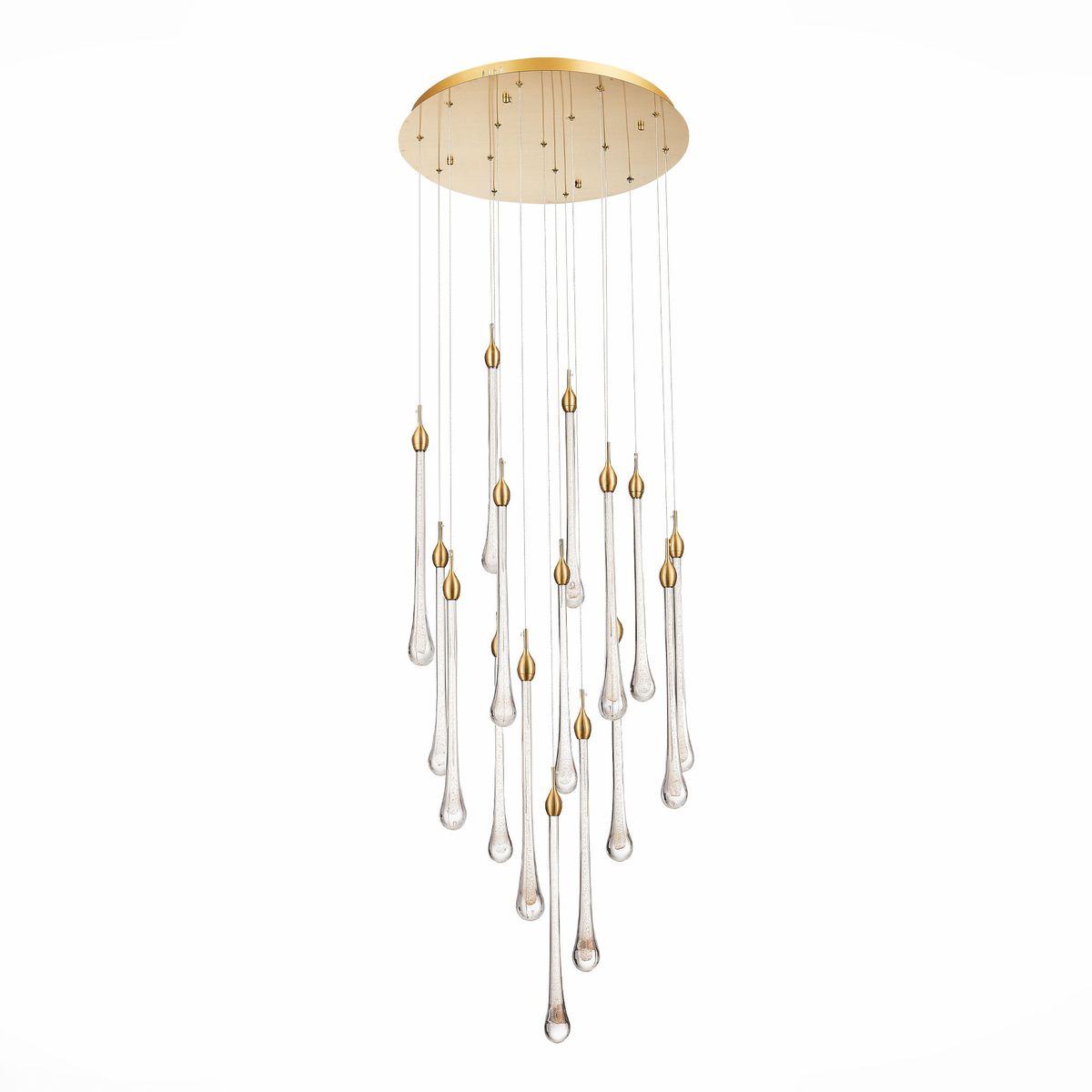 

Подвесная светодиодная люстра ST Luce Faenza SL6103.203.16, Золотой, SL6103.203.16 Faenza