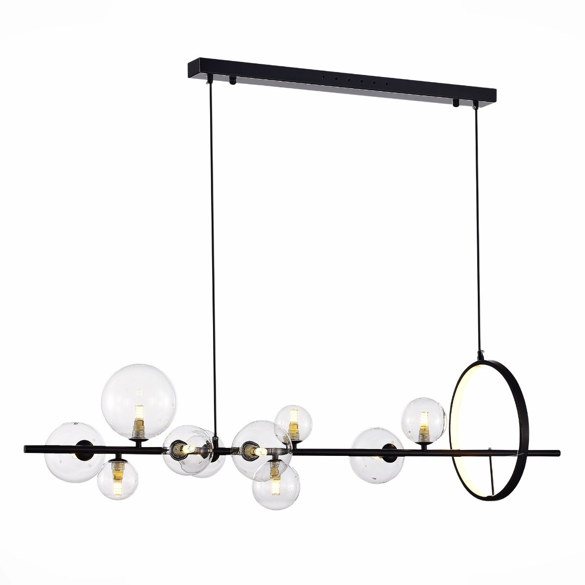 

Подвесная люстра ST Luce NECTON SL1165.423.15, Черный, SL1165.423.15 NECTON