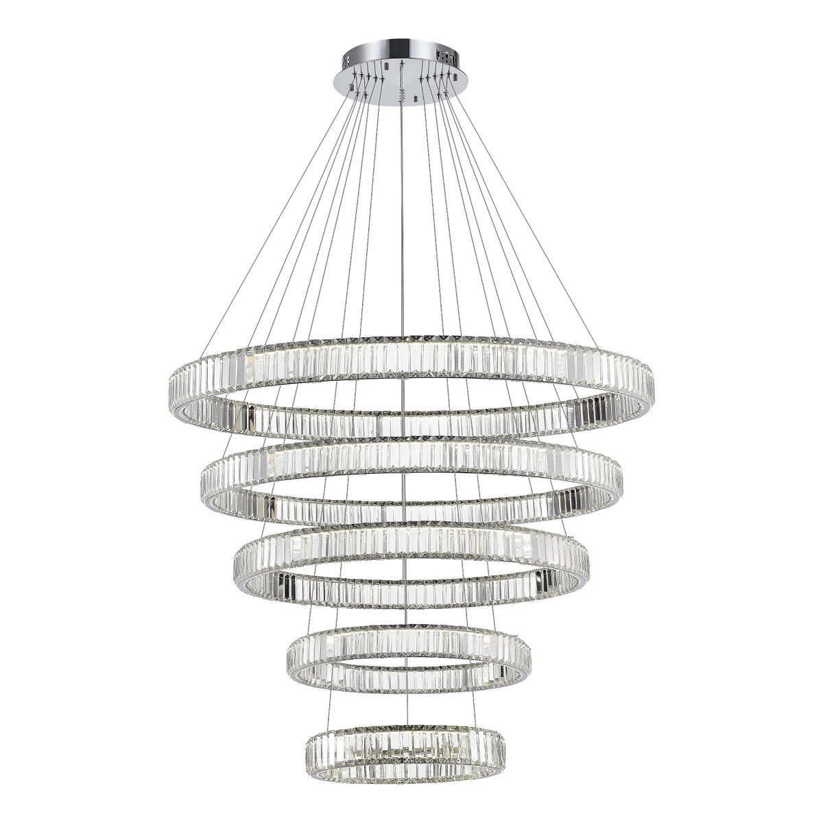 

Подвесная светодиодная люстра ST Luce Tivoli SL1622.113.05, Хром, SL1622.113.05 Tivoli