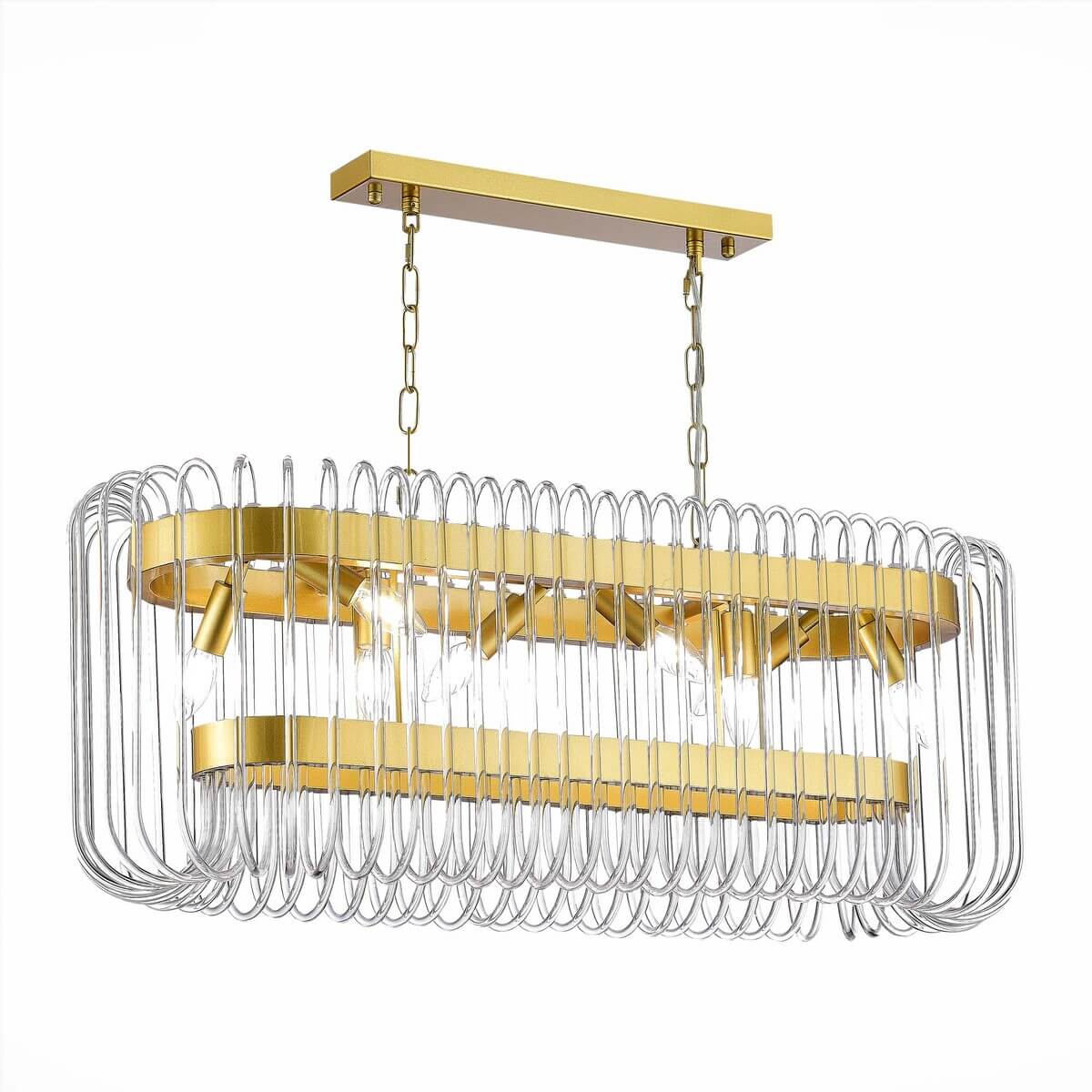 

Подвесная люстра ST Luce Grosseto SL1228.203.08, Золотой, SL1228.203.08 Grosseto