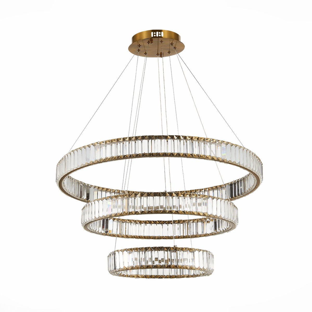 

Подвесная светодиодная люстра ST Luce Tivoli SL1622.303.03, Латунь, SL1622.303.03 TIVOLI