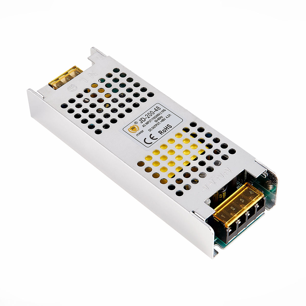 

Блок питания ST Luce 48V 200W IP20 4,2A ST008.024.200, Серый, ST008.024.200 ST008