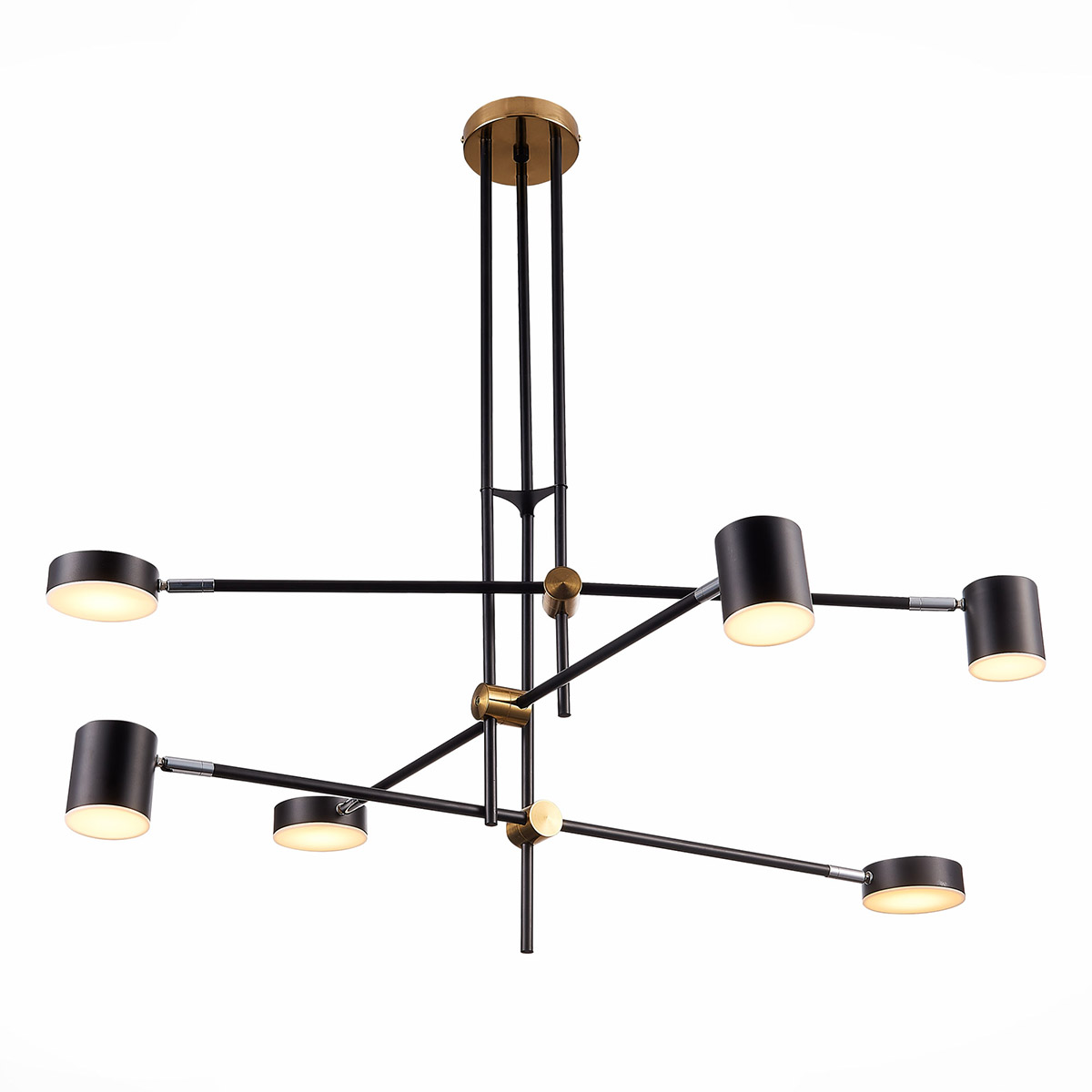 

Подвесной светодиодный светильник ST Luce Rodrigo SL1604.432.06, Черный, SL1604.432.06 Rodrigo