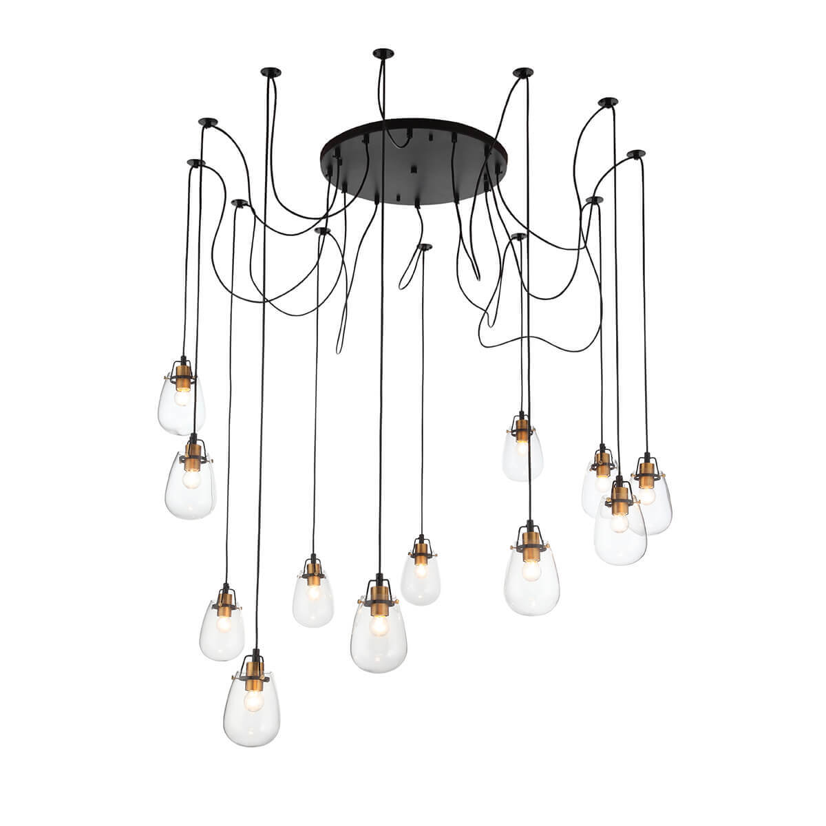 

Люстра ST Luce, Черный, SL428.403.12 Buneve