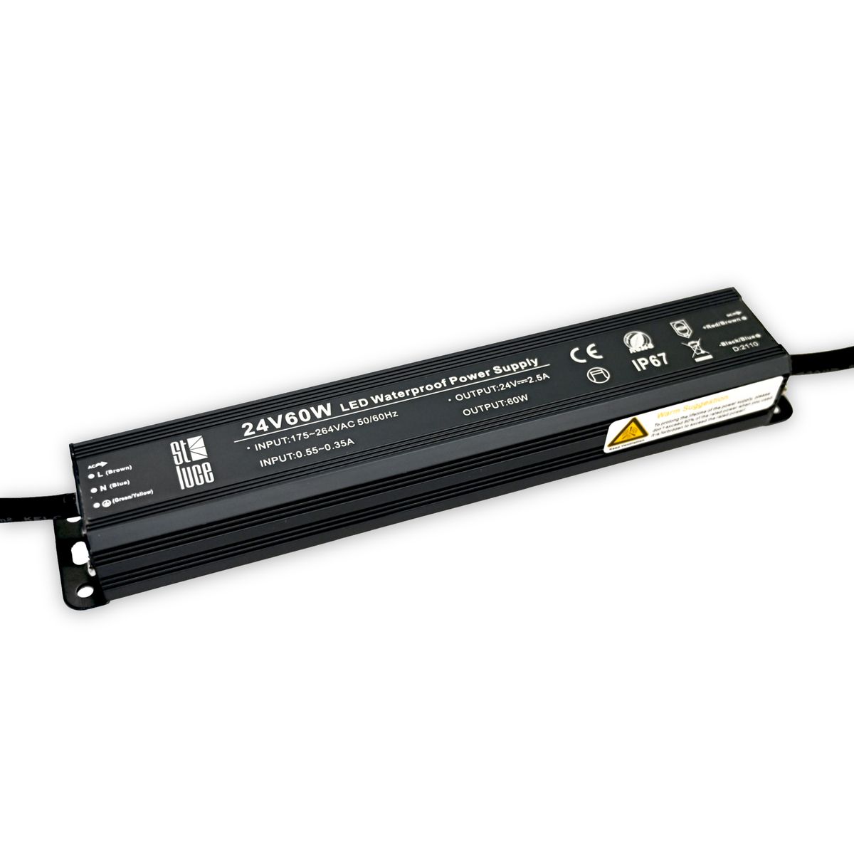 Блоки питания  ВамСвет Блок питания ST Luce 24V 60W IP67 2,5A ST014.024.60