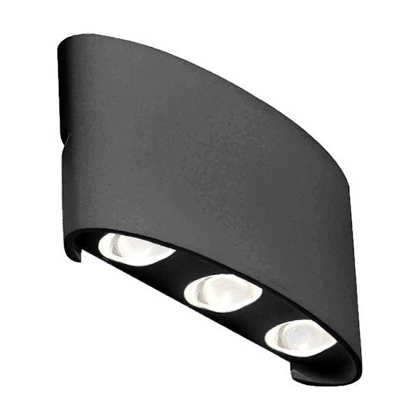 

Уличный настенный светодиодный светильник ST Luce Bisello SL089.401.06, Черный, SL089.401.06 Bisello