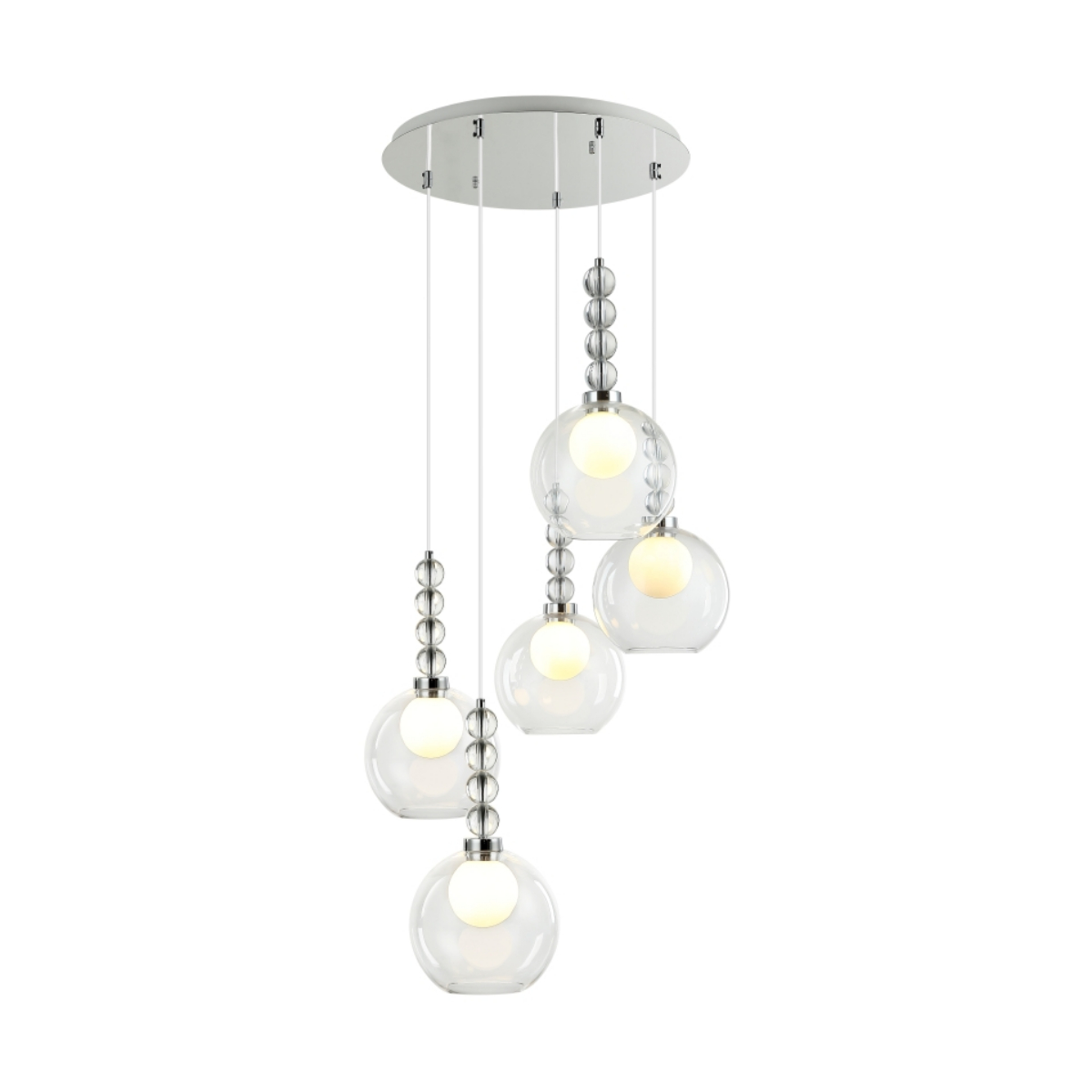 

Подвесная люстра Stilfort Designo 2166/09/05P, Хром, 2166/09/05P Designo