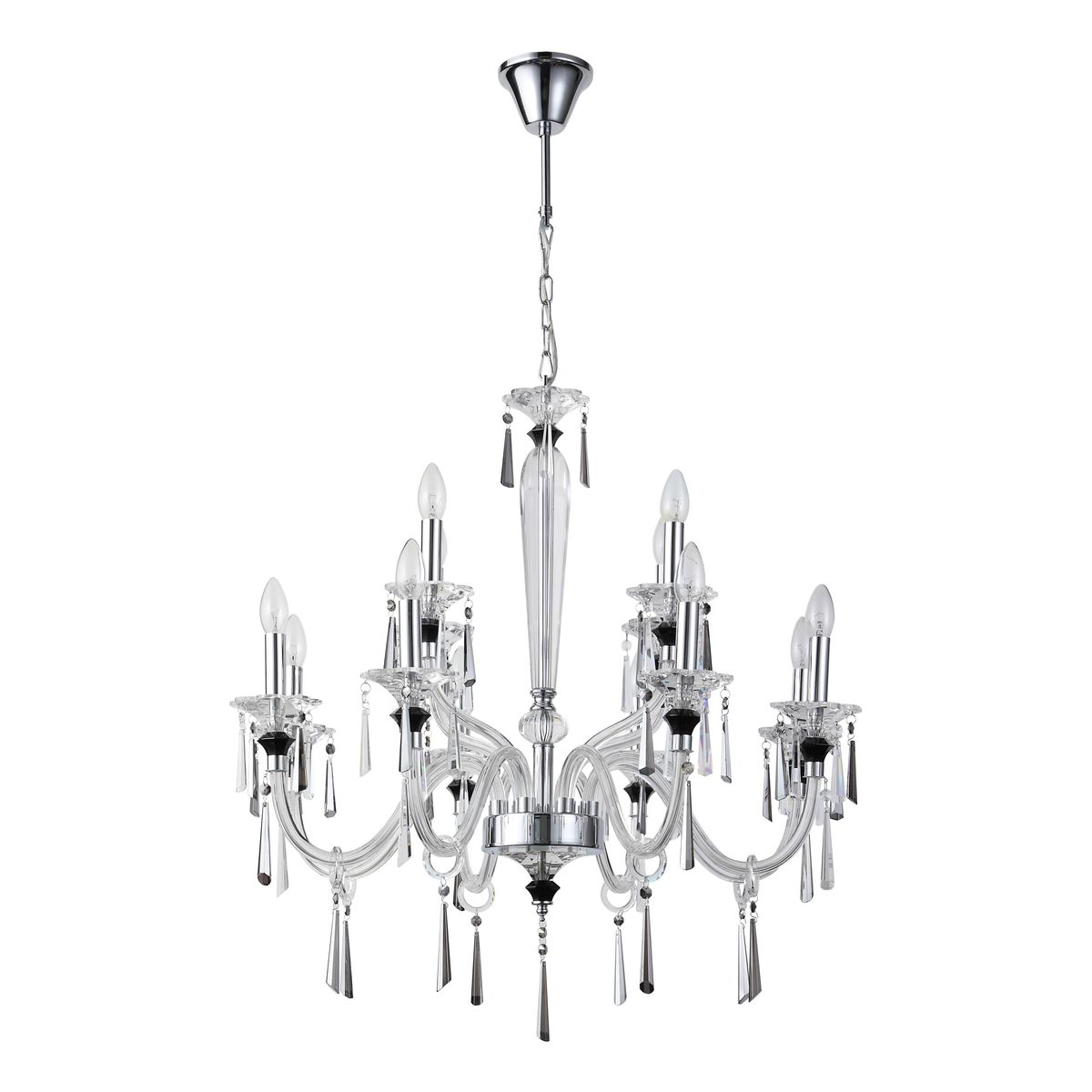 

Подвесная люстра Stilfort Lussi 1052/09/12P, Хром, 1052/09/12P Lussi