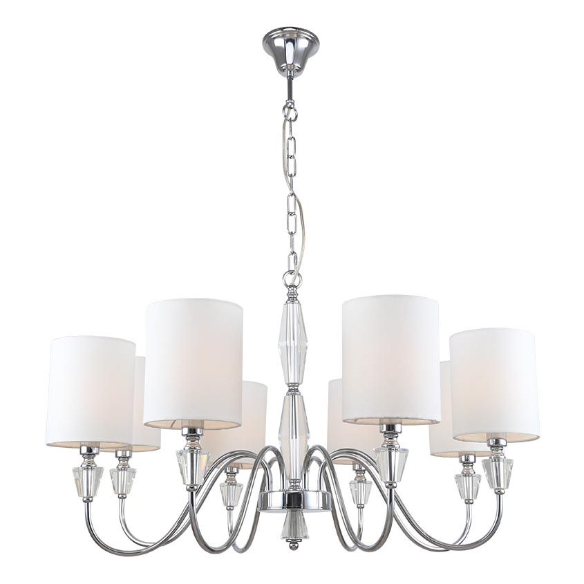 

Подвесная люстра Stilfort Estetio 1051/09/08P, Белый, 1051/09/08P Estetio