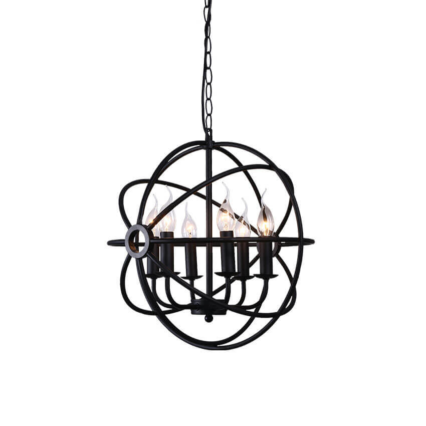 

Люстра Sun Lumen, Черный, 057-967 SUN-2