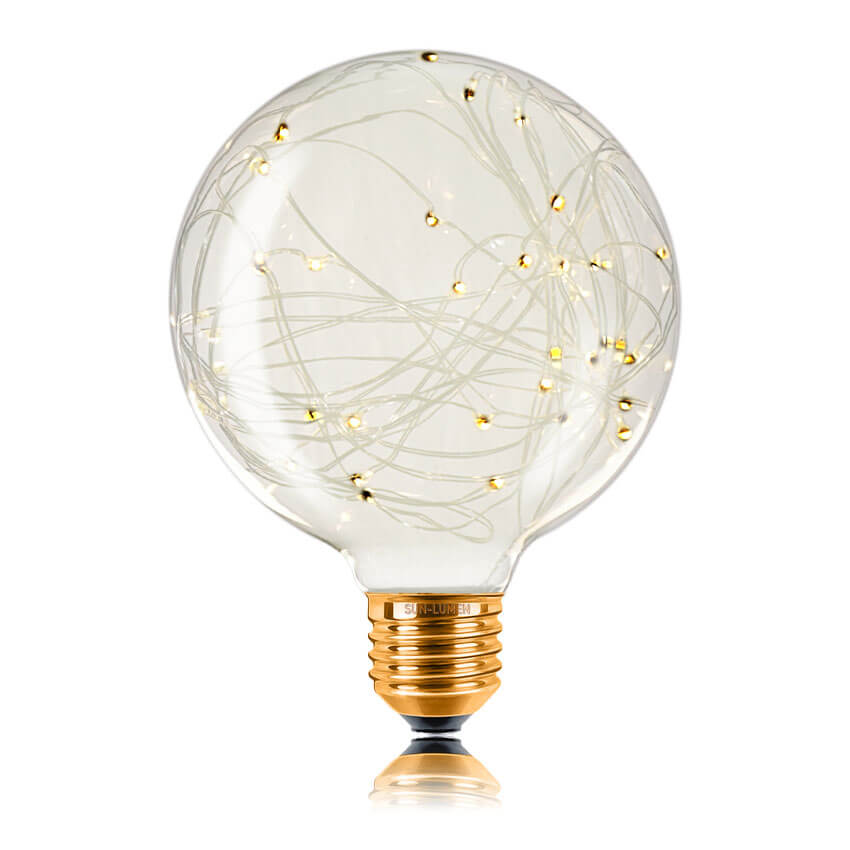

Лампочка Sun Lumen, Прозрачный, 057066 Starry G95