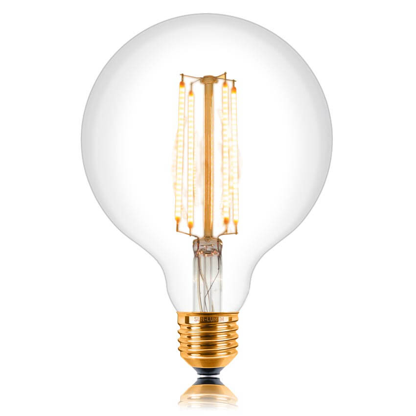 

Лампочка Sun Lumen, Прозрачный, 056-793 G125 2C4 (Диммирование)