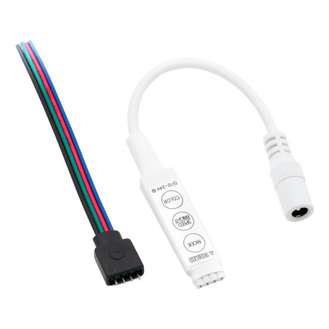 

Контроллер RGB для светодиодной ленты SWG M-RGB-6А 001147, Белый, 001147 Mini