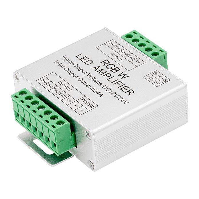 

Усилитель SWG AMP-RGBW-24A 000295, Белый, 000295 Усилители