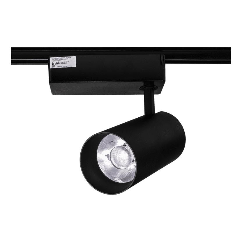 

Трековый светодиодный светильник SWG TL28-WH-30-WW 005733, Черный, 005733 TL28 ()