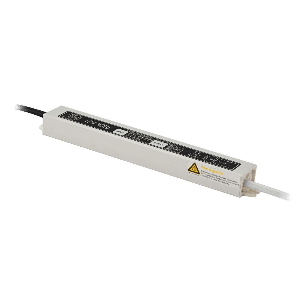

Блок питания SWG 12V 40W IP67 3,33A MTPW-40-12 005627, Серый, 005627 MTPW