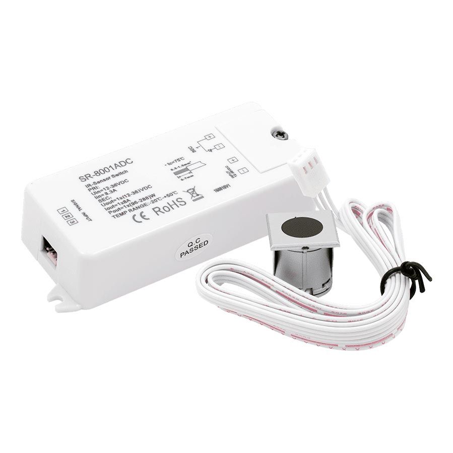 

Датчик движения ИК SWG взмах руки SR-8001ADC 001605, Серый, 001605 Взмаx руки