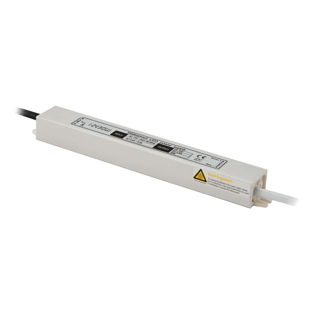 

Блок питания SWG 12V 30W IP67 2,5A MTPW-30-12 005626, Серый, 005626 MTPW