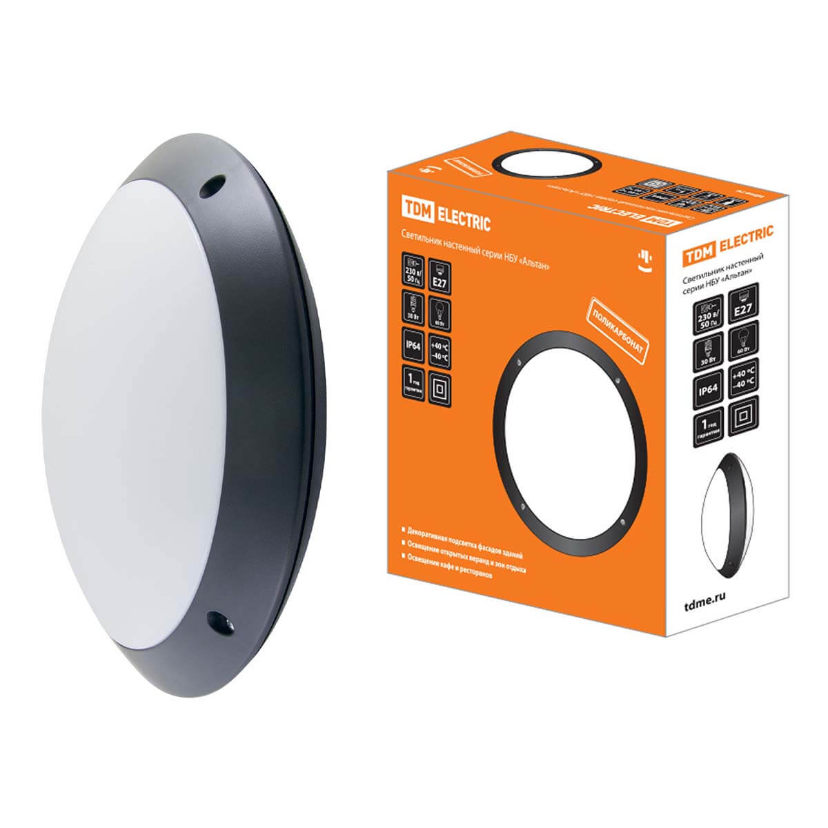 

Уличный светильник TDM Electric Альтан НБУ 05-60-001 SQ0328-0302, Матовый, SQ0328-0302 НБУ