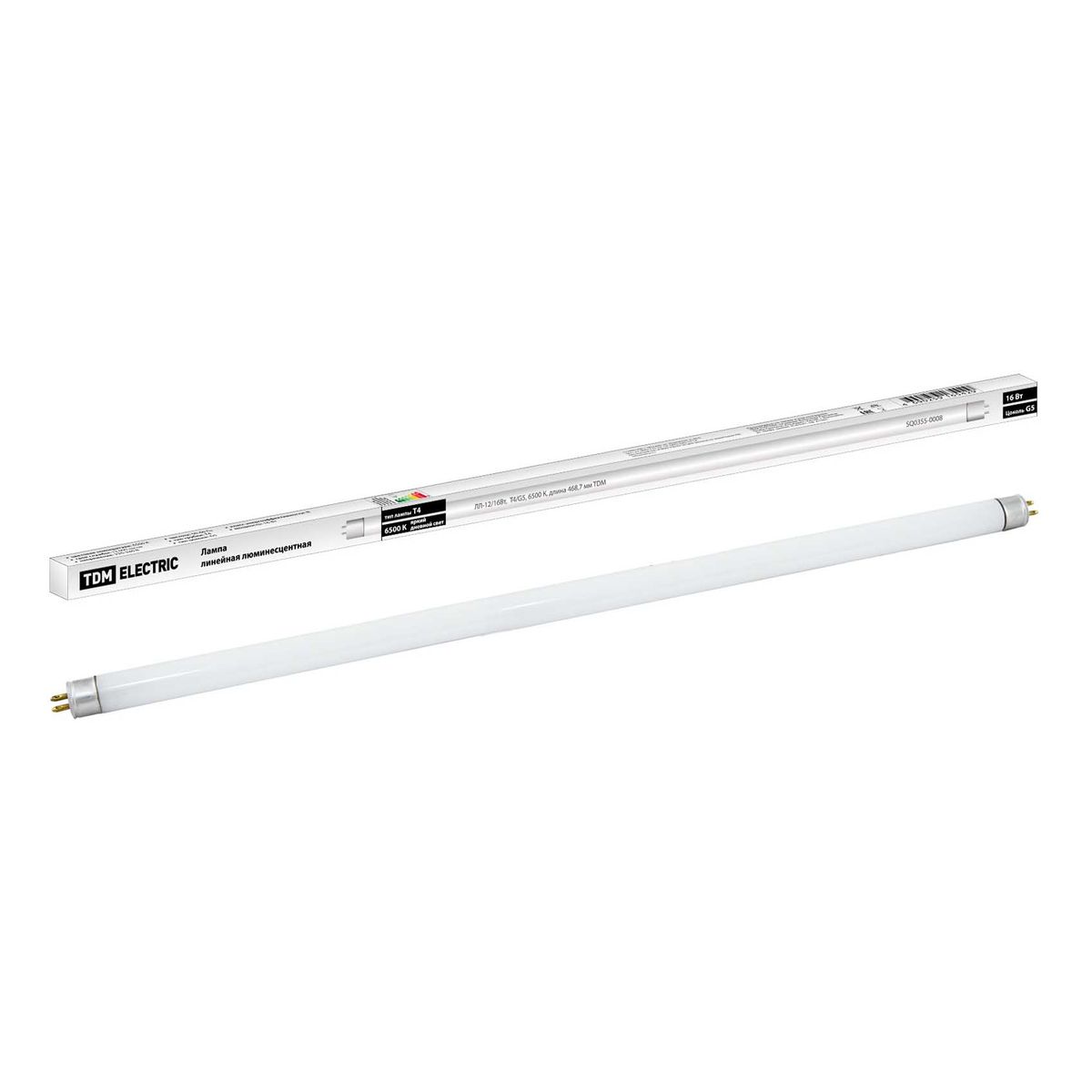 Люминесцентные Лампа люминесцентная TDM Electric G5 16W 6500K белая SQ0355-0008
