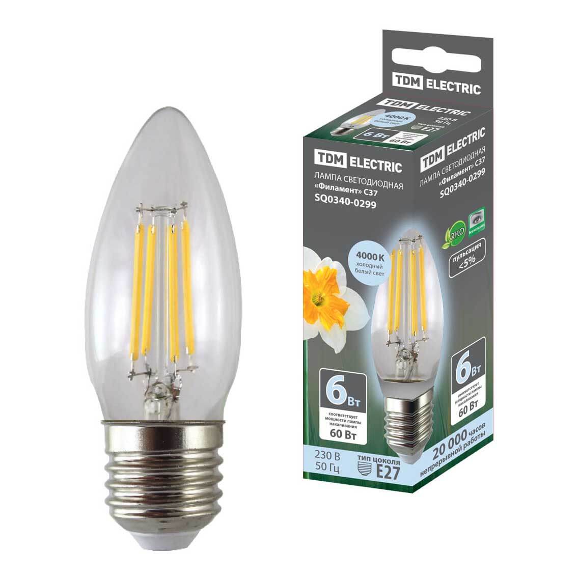 Лампа светодиодная филаментная TDM Electric E27 6W 4000K прозрачная SQ0340-0299, Прозрачный, SQ0340-0299 Светодиодные Филамент
Лампа светодиодная филаментная TDM Electric E27 6W 4000K прозрачная SQ0340-0299, Прозрачный, SQ0340-0299 Светодиодные Филамент