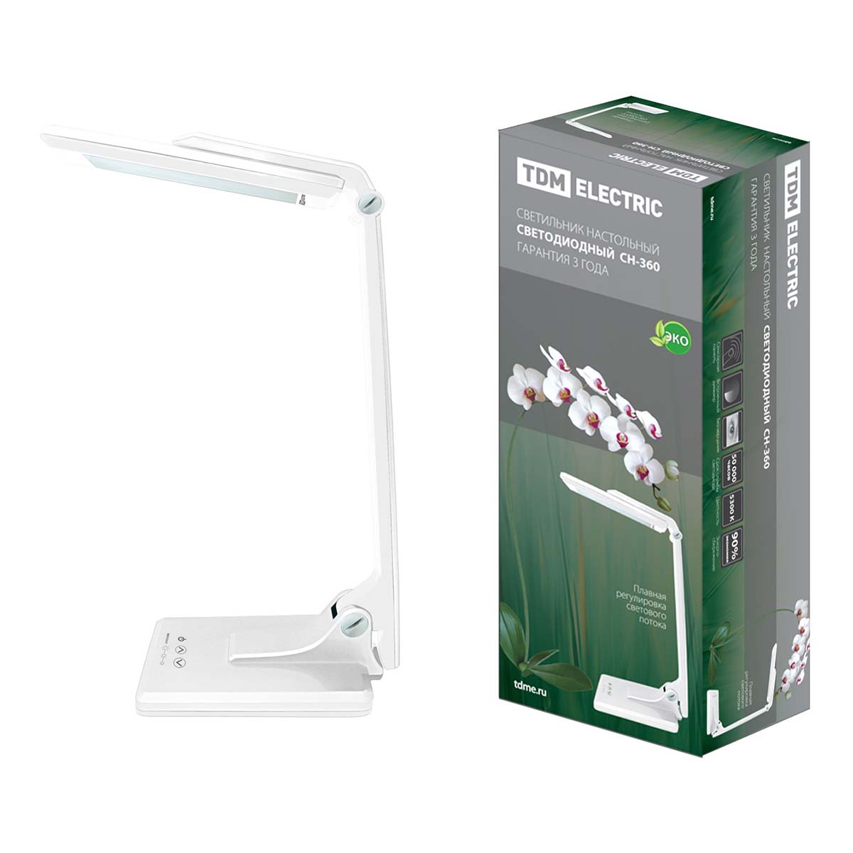 

Настольная лампа TDM Electric СН-360 SQ0337-0036, Белый, SQ0337-0036 СН
