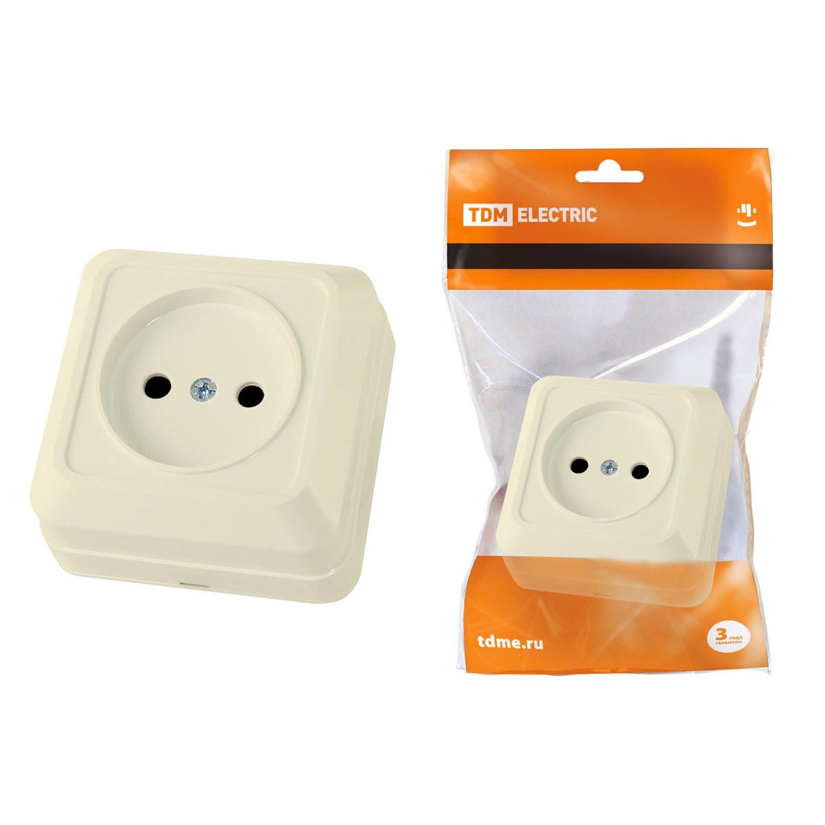 

Розетка 2P TDM Electric Ладога слоновая кость SQ1801-0014, SQ1801-0014 Ладога