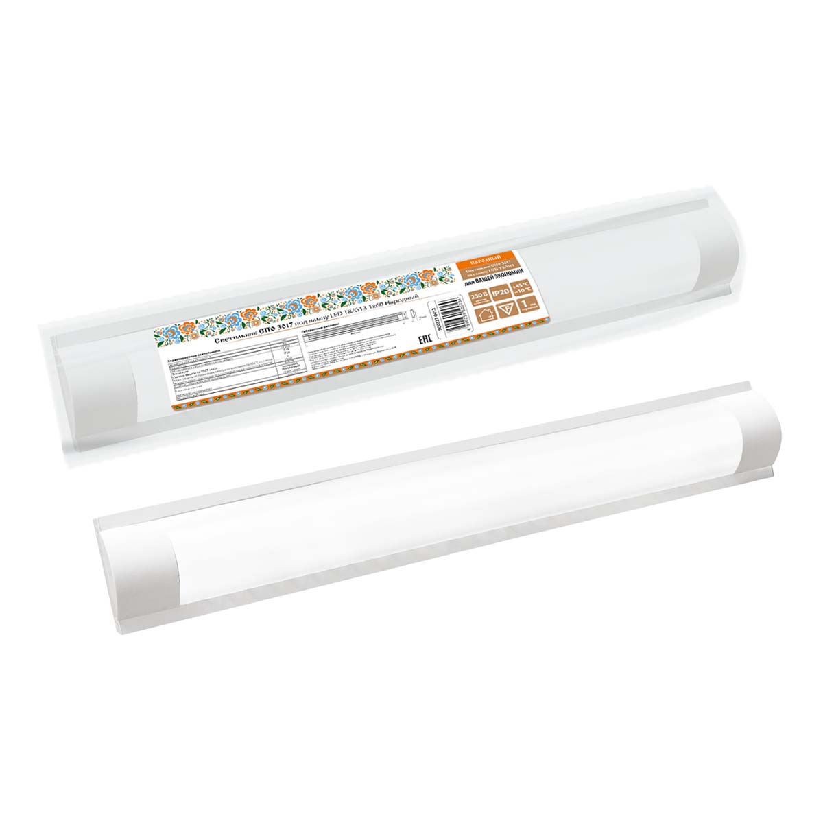 

Потолочный светильник TDM Electric Народный СПО 3017 SQ0327-0412, Белый, SQ0327-0412 СПО 3017