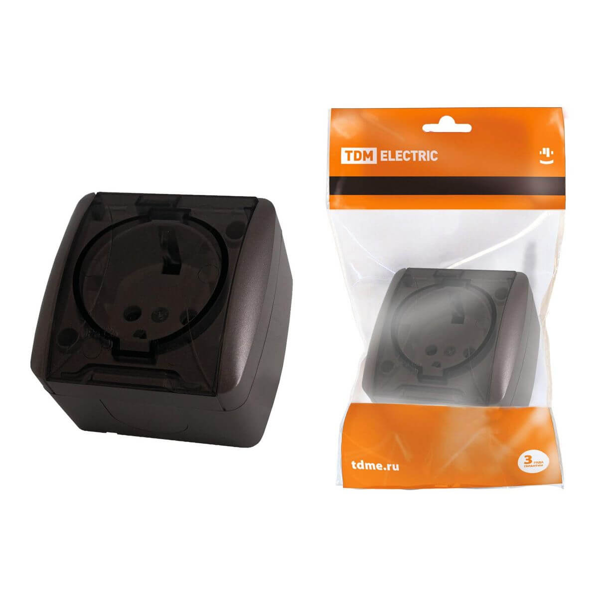 

Розетка 2P+PE TDM Electric Селигер с крышкой шоколад SQ1818-0207, Коричневый, SQ1818-0207 Селигер