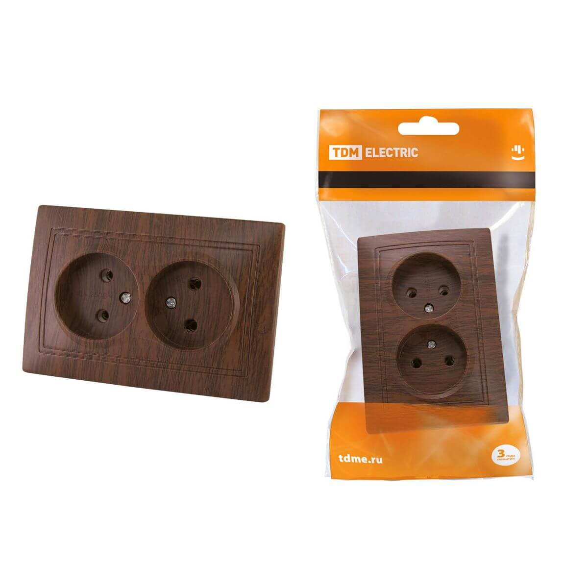 

Розетка двойная 2P TDM Electric Таймыр бук SQ1814-0313, Дерево, SQ1814-0313 Таймыр