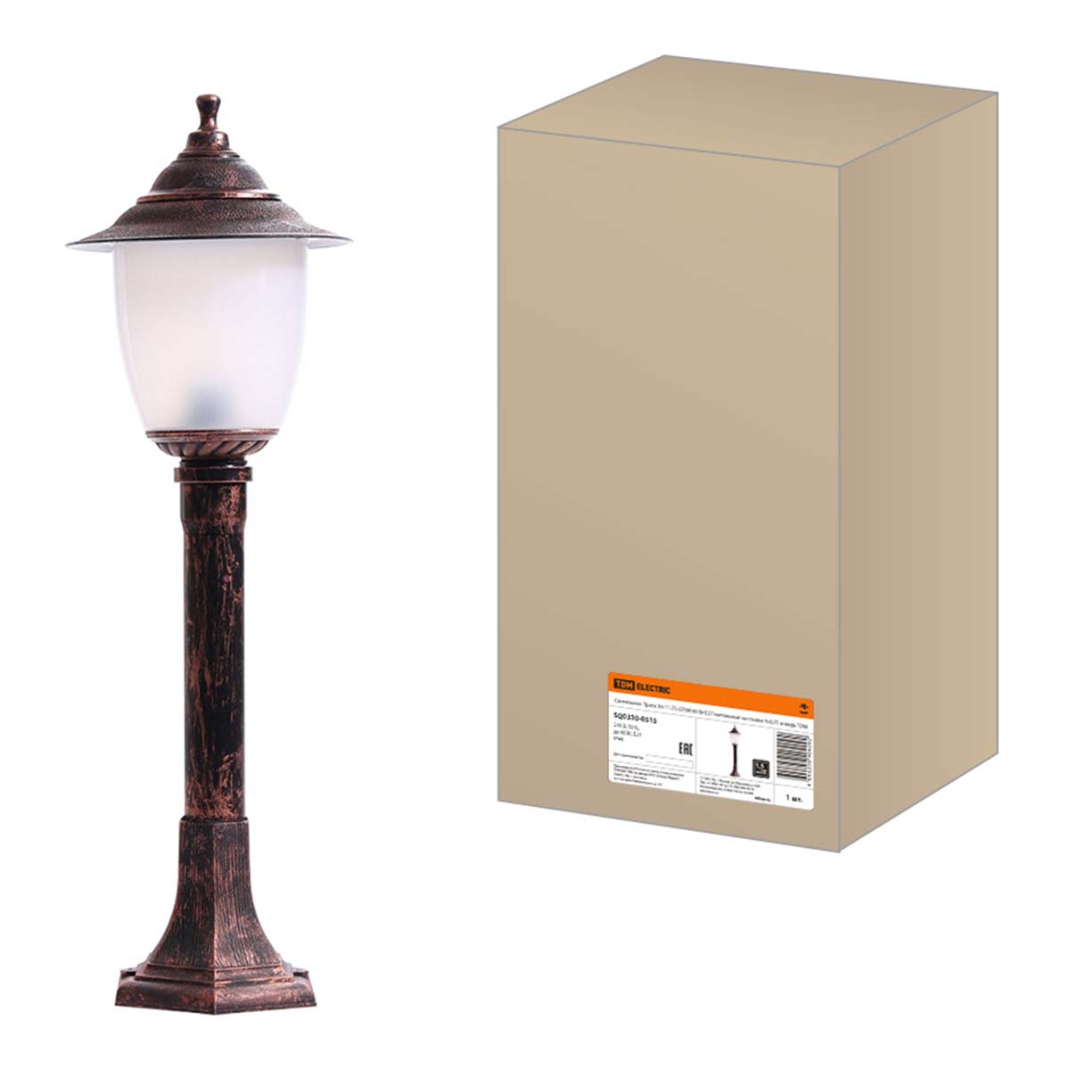 

Уличный светильник TDM Electric Прага Эл-11-73-075М SQ0330-0515, Белый, SQ0330-0515 Прага матовый
