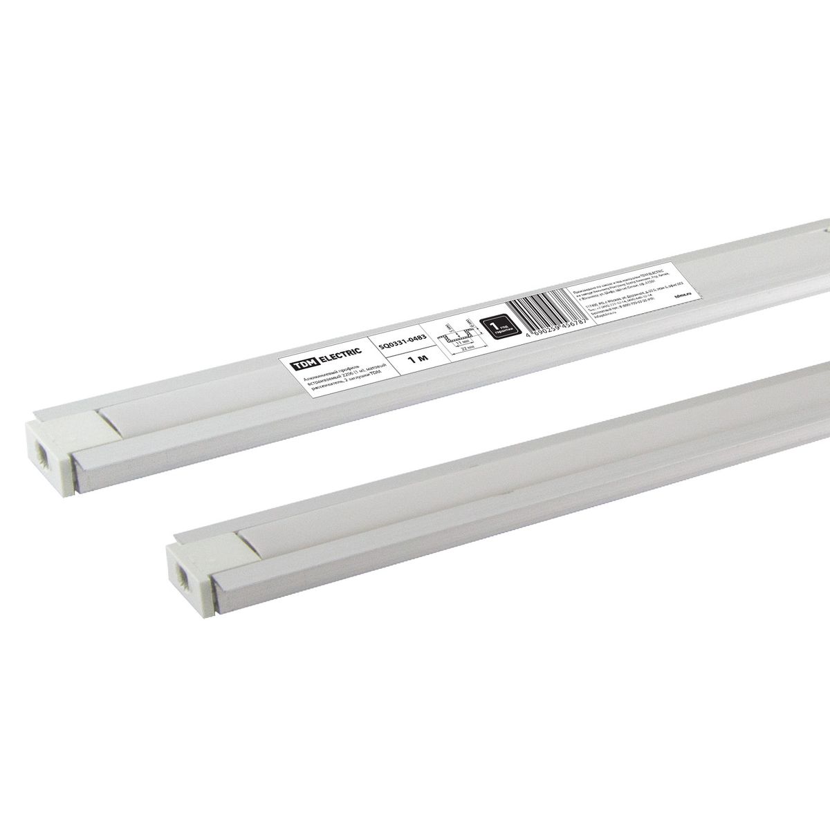 

Профиль алюминиевый встраиваемый TDM Electric SQ0331-0483, Белый, SQ0331-0483 Алюминиевые профили
