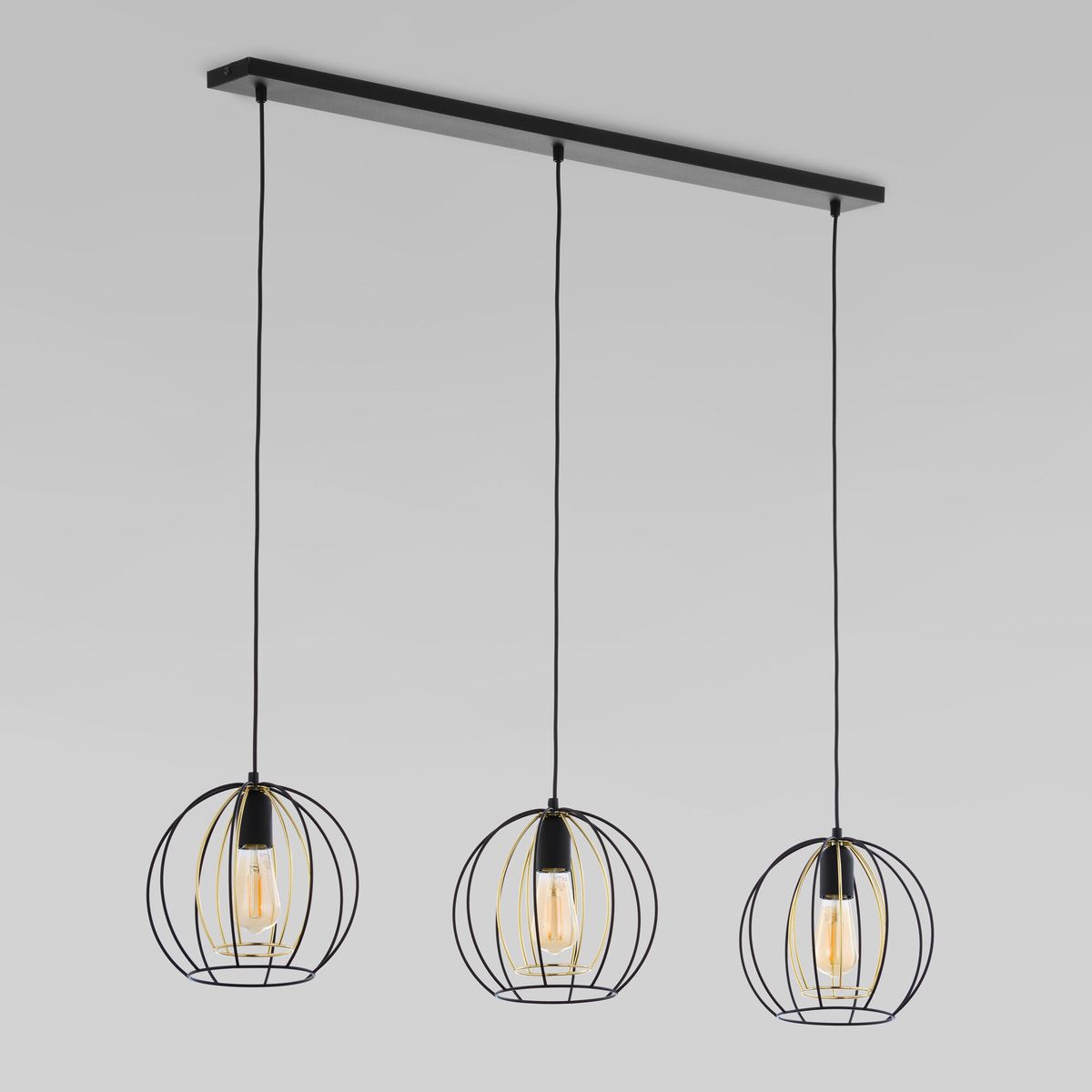 

Подвесной светильник TK Lighting 6599 Jaula, Черный, 6599 Jaula Jaula