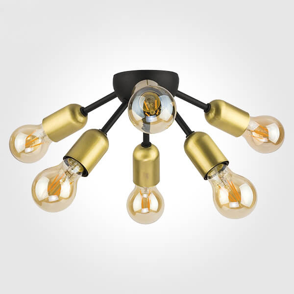 

Люстра TK Lighting, Черный, 1467 Estrella Black Estrella Black