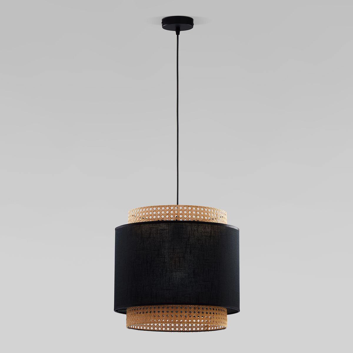 

Подвесной светильник TK Lighting 6542 Boho Black, Черный, 6542 Boho Black Boho