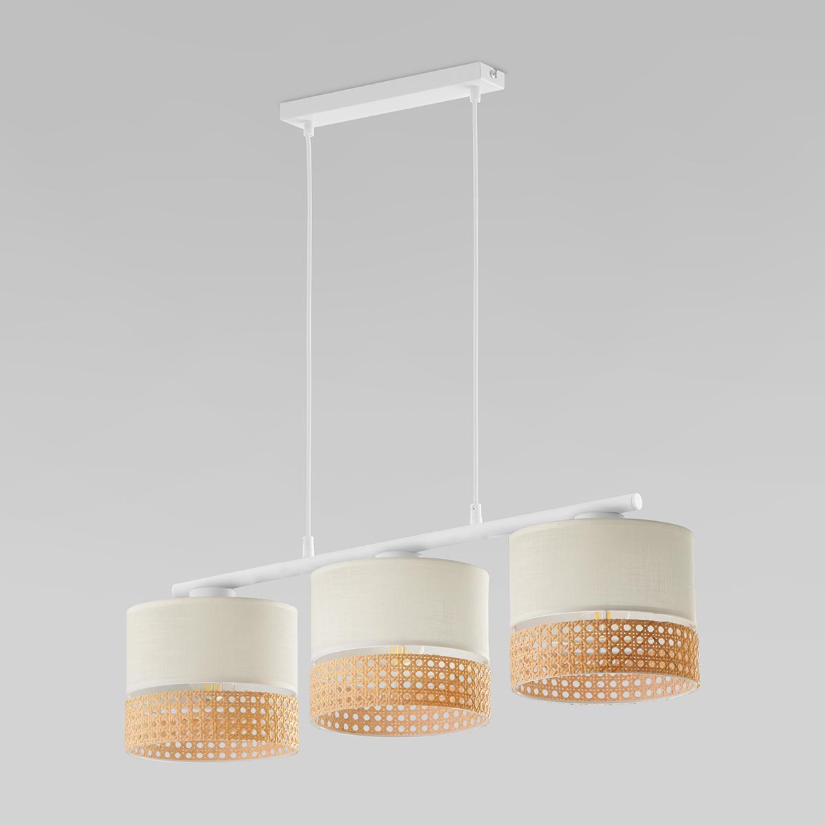 

Подвесная люстра TK Lighting 6694 Paglia, Бежевый, 6694 Paglia Paglia