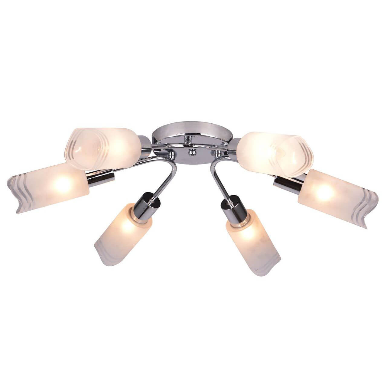 

Люстра Toplight, Белый, TL3680X-06CH Sabina Chrome
