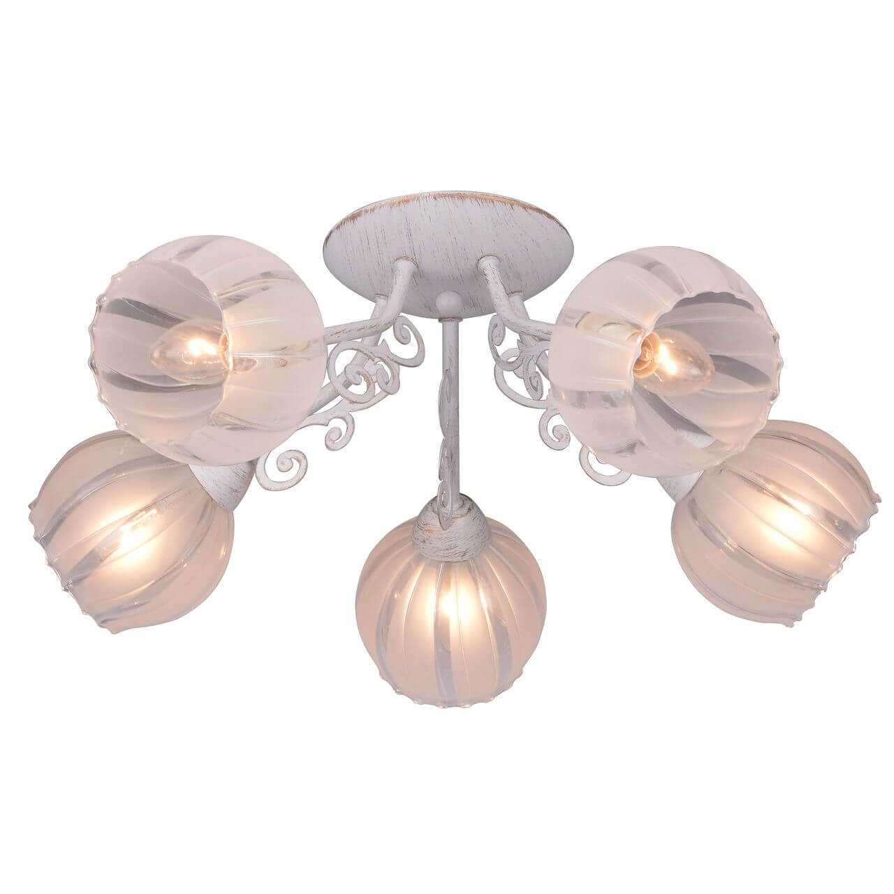 

Люстра Toplight, Белый, TL3800X-05WG Megan